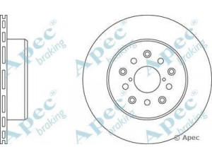 APEC braking DSK372 stabdžių diskas 
 Stabdžių sistema -> Diskinis stabdys -> Stabdžių diskas
4243114150