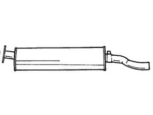 AKS DASIS SG51600 galinis duslintuvas