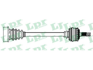 LPR DS52504 kardaninis velenas 
 Ratų pavara -> Kardaninis velenas
46308079, 71785740