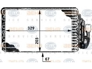 HELLA 8FV 351 210-011 garintuvas, oro kondicionierius 
 Oro kondicionavimas -> Garintuvas
1 379 001, 1 388 378, 64 11 1 379 001