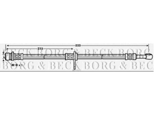 BORG & BECK BBH7677 stabdžių žarnelė
01465-SNA-A01