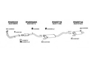 VENEPORTE 550487 išmetimo sistema 
 Išmetimo sistema -> Išmetimo sistema, visa