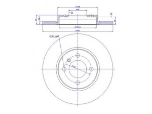 CAR 142.126 stabdžių diskas 
 Dviratė transporto priemonės -> Stabdžių sistema -> Stabdžių diskai / priedai
34 111 154 747, 34 116 752 434