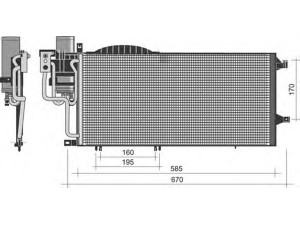 MAGNETI MARELLI 350203352000 kondensatorius, oro kondicionierius 
 Oro kondicionavimas -> Kondensatorius
1850093, 93177423