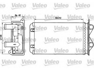 VALEO 812013 šilumokaitis, salono šildymas 
 Šildymas / vėdinimas -> Šilumokaitis
8FH351024401, 8FH351313401, 701819031A