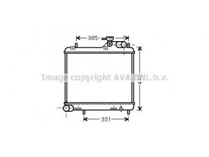 AVA QUALITY COOLING HY2125 radiatorius, variklio aušinimas 
 Aušinimo sistema -> Radiatorius/alyvos aušintuvas -> Radiatorius/dalys
2531025810