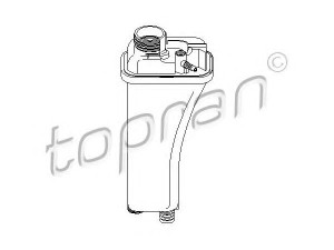 TOPRAN 500 790 išsiplėtimo bakelis, aušinimo skystis 
 Aušinimo sistema -> Radiatorius/alyvos aušintuvas -> Išsiplėtimo bakelis, variklio aušinimo skystis
1 723 520, 1711 1 723 520