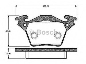 BOSCH 0 986 TB2 354 stabdžių trinkelių rinkinys, diskinis stabdys 
 Techninės priežiūros dalys -> Papildomas remontas
000 421 42 10, 003 420 02 20, A 000 421 42 10