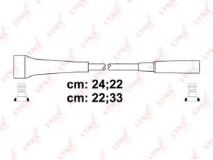 LYNXauto SPC6342 uždegimo laido komplektas 
 Kibirkšties / kaitinamasis uždegimas -> Uždegimo laidai/jungtys
77 00 874 564