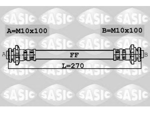 SASIC 6606036 stabdžių žarnelė 
 Stabdžių sistema -> Stabdžių žarnelės
462145F001