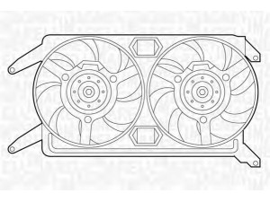 MAGNETI MARELLI 069422298010 ventiliatorius, radiatoriaus 
 Aušinimo sistema -> Oro aušinimas
60661472, 60692419, 60661472