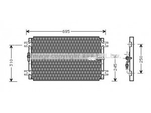 AVA QUALITY COOLING TO5264 kondensatorius, oro kondicionierius 
 Oro kondicionavimas -> Kondensatorius