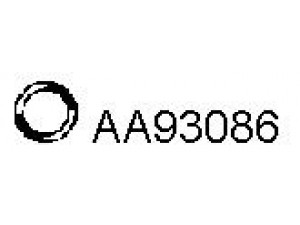 VENEPORTE AA93086 guminė juosta, išmetimo sistema
676184, 6761845