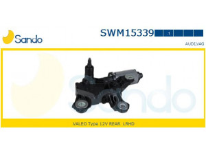 SANDO SWM15339.1 valytuvo variklis 
 Priekinio stiklo valymo sistema -> Varikliukas, priekinio stiklo valytuvai
4F9955711B