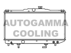 AUTOGAMMA 104719 radiatorius, variklio aušinimas
1640015420