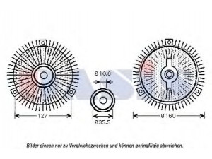 AKS DASIS 128161N sankaba, radiatoriaus ventiliatorius 
 Aušinimo sistema -> Radiatoriaus ventiliatorius
2005822