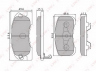LYNXauto BD-2401 stabdžių trinkelių rinkinys, diskinis stabdys 
 Techninės priežiūros dalys -> Papildomas remontas
04491-97201, 04491-97201-000, 04491-97205-000