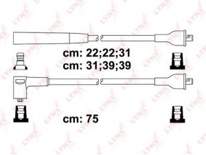 LYNXauto SPC7535 uždegimo laido komplektas 
 Kibirkšties / kaitinamasis uždegimas -> Uždegimo laidai/jungtys
90919-21322, 90919-21451