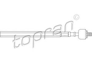 TOPRAN 720 412 vidinė skersinė vairo trauklė 
 Vairavimas -> Vairo mechanizmo sujungimai
96 136 394, E 459 101, 96 136 394