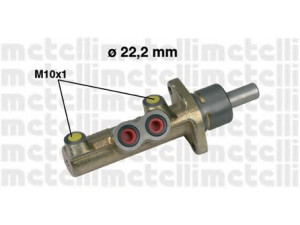 METELLI 05-0323 pagrindinis cilindras, stabdžiai 
 Stabdžių sistema -> Pagrindinis stabdžių cilindras
4601.K0, 4601.K0