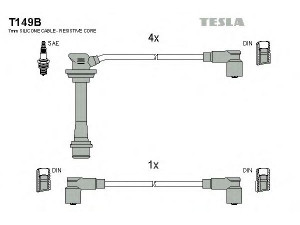 TESLA T149B uždegimo laido komplektas 
 Kibirkšties / kaitinamasis uždegimas -> Uždegimo laidai/jungtys
90919-21395