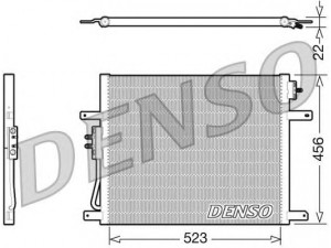 DENSO DCN06008 kondensatorius, oro kondicionierius 
 Oro kondicionavimas -> Kondensatorius
55116931AA