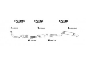 VENEPORTE 250028 išmetimo sistema 
 Išmetimo sistema -> Išmetimo sistema, visa