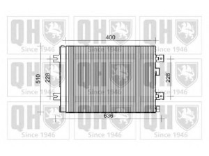 QUINTON HAZELL QCN643 kondensatorius, oro kondicionierius 
 Oro kondicionavimas -> Kondensatorius
8200741257