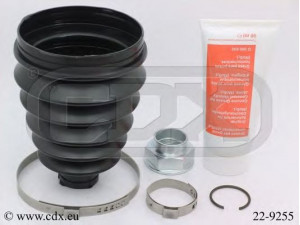 CDX 22-9255 gofruotoji membrana, kardaninis velenas 
 Ratų pavara -> Gofruotoji membrana