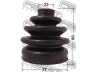 FEBEST 1217-LAN gofruotoji membrana, kardaninis velenas
49501-2H011, 49509-29A00