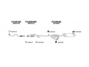 VENEPORTE 250342 išmetimo sistema 
 Išmetimo sistema -> Išmetimo sistema, visa