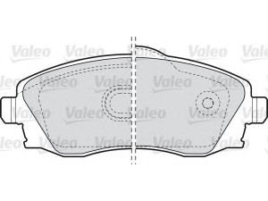 VALEO 598456 stabdžių trinkelių rinkinys, diskinis stabdys 
 Techninės priežiūros dalys -> Papildomas remontas
1605081, 1605092, 1605964, 1605974