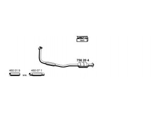 ERNST 300000 išmetimo sistema 
 Išmetimo sistema -> Išmetimo sistema, visa