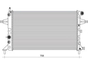 MAGNETI MARELLI 350213961000 radiatorius, variklio aušinimas 
 Aušinimo sistema -> Radiatorius/alyvos aušintuvas -> Radiatorius/dalys
1300189, 1300196, 90570728, 90570729