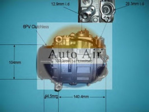 AUTO AIR GLOUCESTER 14-6201 kompresorius, oro kondicionierius 
 Oro kondicionavimas -> Kompresorius/dalys
0002309111, 0012301611, 12300011