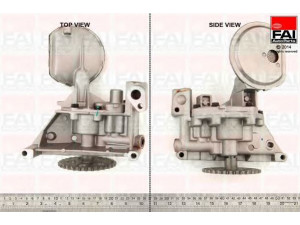 FAI AutoParts OP216 alyvos siurblys 
 Variklis -> Tepimas -> Alyvos siurblys/dalys -> Alyvos siurblys
1001 91, 100191