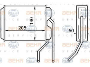 HELLA 8FH 351 024-411 šilumokaitis, salono šildymas 
 Šildymas / vėdinimas -> Šilumokaitis
3059812, 03059812
