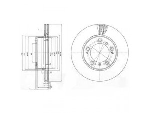 DELPHI BG3409 stabdžių diskas 
 Dviratė transporto priemonės -> Stabdžių sistema -> Stabdžių diskai / priedai
986 351 401, 986 351 401 05