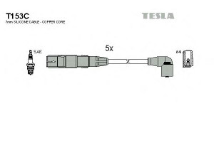 TESLA T153C uždegimo laido komplektas 
 Kibirkšties / kaitinamasis uždegimas -> Uždegimo laidai/jungtys
071905409E, 071905409F, 071905409H