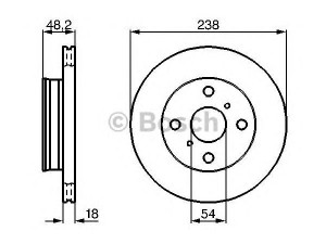 BOSCH 0 986 478 385 stabdžių diskas 
 Dviratė transporto priemonės -> Stabdžių sistema -> Stabdžių diskai / priedai
43512 12250, 43512 12260, 43512 12290