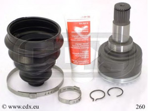 CDX 260 jungčių komplektas, kardaninis velenas 
 Ratų pavara -> Sujungimai/komplektas