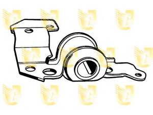 UNIGOM 390509 valdymo svirties/išilginių svirčių įvorė 
 Ašies montavimas/vairavimo mechanizmas/ratai -> Valdymo svirtis/pasukamosios svirties sujungimas -> Montavimas/sutvirtinimas
46454077