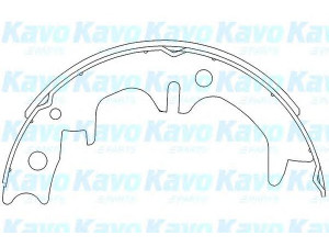 KAVO PARTS KBS-9911 stabdžių trinkelių komplektas 
 Techninės priežiūros dalys -> Papildomas remontas
4654020060