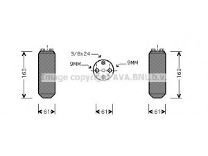 AVA QUALITY COOLING DND037 džiovintuvas, oro kondicionierius 
 Oro kondicionavimas -> Džiovintuvas
9213053B00, 921314E100, 921314E110