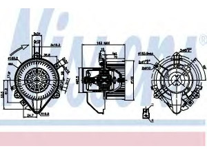 NISSENS 87131 vidaus pūtiklis 
 Šildymas / vėdinimas -> Orpūtė/dalys
46722956, 46723716, 46770817, 71735484