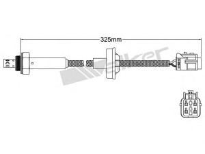 WALKER PRODUCTS 250-241067 lambda jutiklis 
 Variklis -> Variklio elektra
3921037200, 3921037220