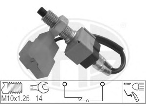 ERA 330040 stabdžių žibinto jungiklis 
 Stabdžių sistema -> Stabdžių žibinto jungiklis
84340-12020, 84340-20011, 84340-22040