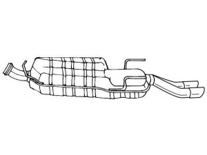 AKS DASIS SG51612 galinis duslintuvas