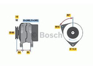 BOSCH 0 123 315 502 kintamosios srovės generatorius
99475009