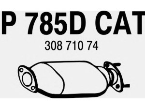 FENNO P785DCAT katalizatoriaus keitiklis 
 Išmetimo sistema -> Katalizatoriaus keitiklis
BM80053, 30871074, 308710748